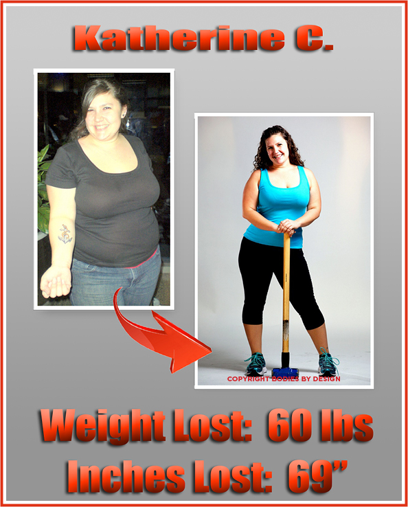 Pflugerville gym client, Katherine, standing in her teal tank top leaning on a sledge hammer.