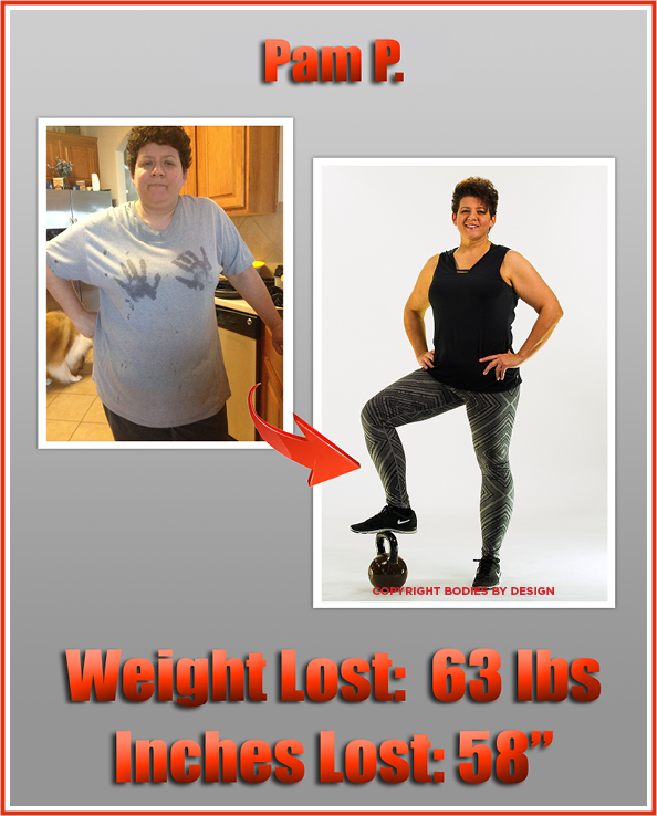 Pflugerville gym client, Pam, standing confident in her black tank top with her hands on her hips.